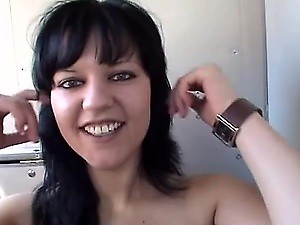 Stunning babe gets her virgin pussy slammed by penis
