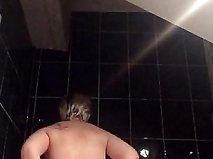 Dirty Granny Takes A Shower
