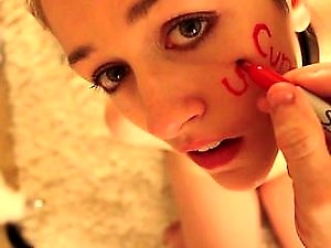 Very Hot Amateur Redhead Teen Anal pleasure on Webcam