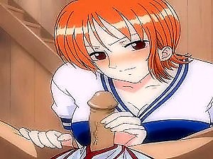 One Piece - Nami Blowjob