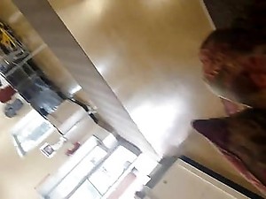 Massive booty white granny
