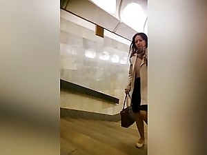Excited hottie is satisfying dude with wild footjob