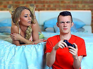 Fucking Glasses - Ashley Red - Fucking a hot teen escort